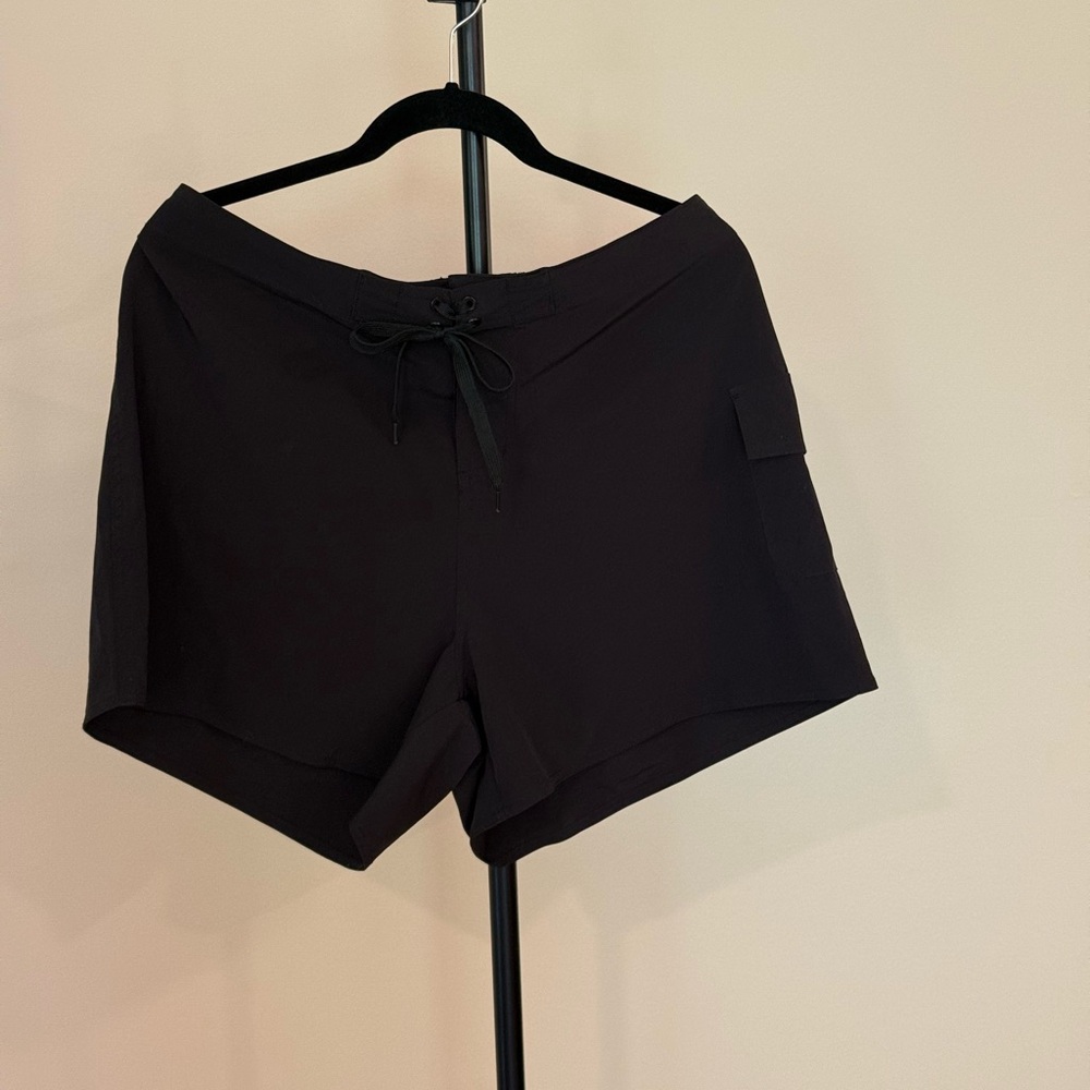 Swimsuits For All Black Swim Coverup Shorts